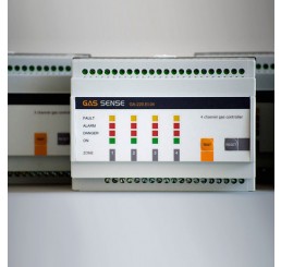 Centrala za detekciju gasa sa 4 senzora  GA-220.EI.04. 